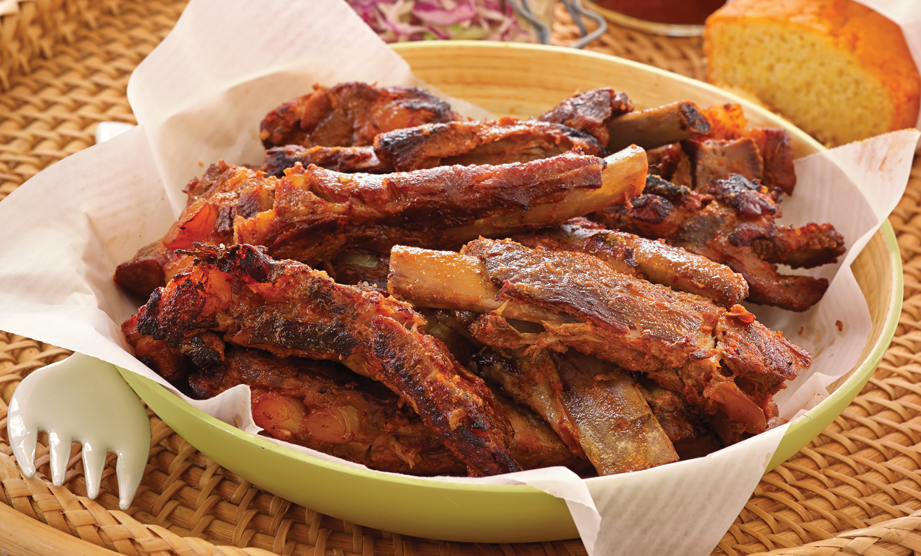 Paula Deen Cuts the Fat, 250 Favorite Recipes All Lightened Up, Exclusive: Memphis Dry Rub Ribs