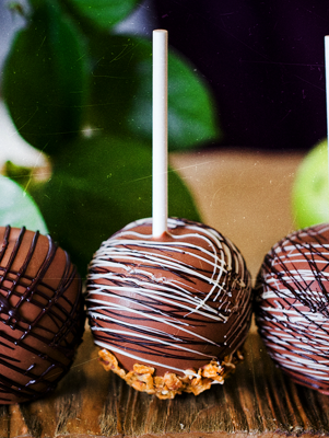 Chocolate Dipped Apples Recipe