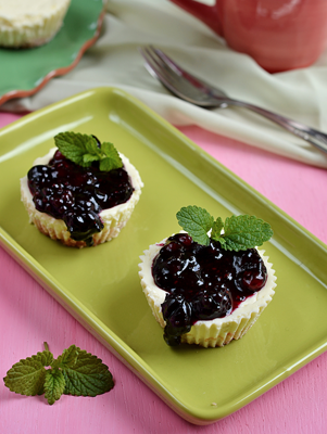 Blueberry Cream Cheese Tarts Thumbnail