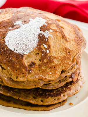 Gingerbread Cupcake Batter Pancakes Thumbnail