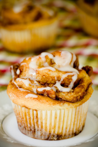 Apple Cinnamon Roll Cupcakes Recipe