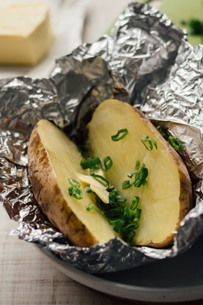 Baked Grilled Potato Thumbnail