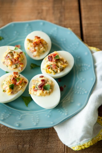 BLT Deviled Eggs Recipe