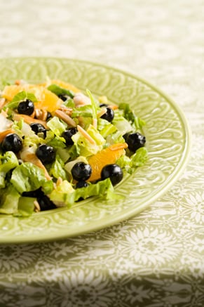 Blueberry and Grilled Chicken Salad Recipe
