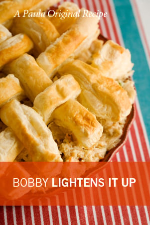 Bobby’s Lighter Chicken Pot Pie Recipe