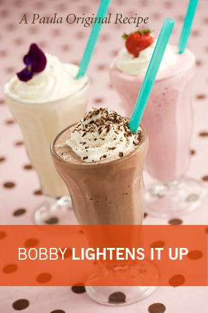 Bobby’s Lighter Vanilla Milkshake Recipe