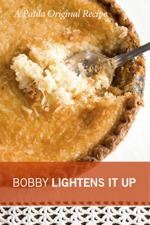 Bobby’s Lighter French Coconut Pie Recipe