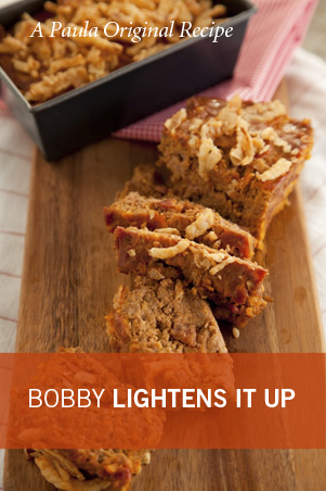 Bobby’s Lighter Bacon Cheeseburger Meatloaf Recipe