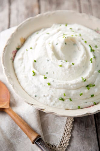 Chive And Onion Mashed Potatoes Recipe