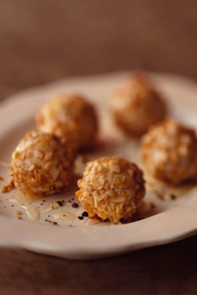 Honey-Nut Goat Cheese Balls Recipe