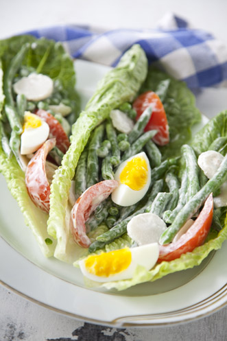 Fresh Green Bean & Tomato Salad Recipe