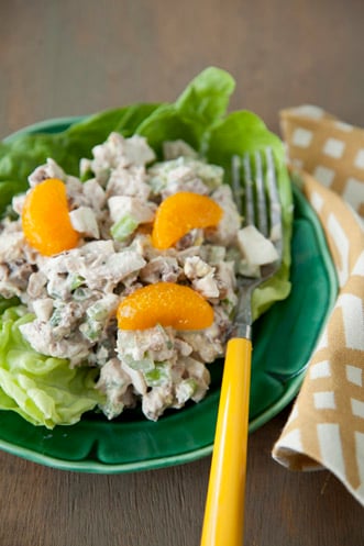 Nutty Orange Chicken Salad Recipe
