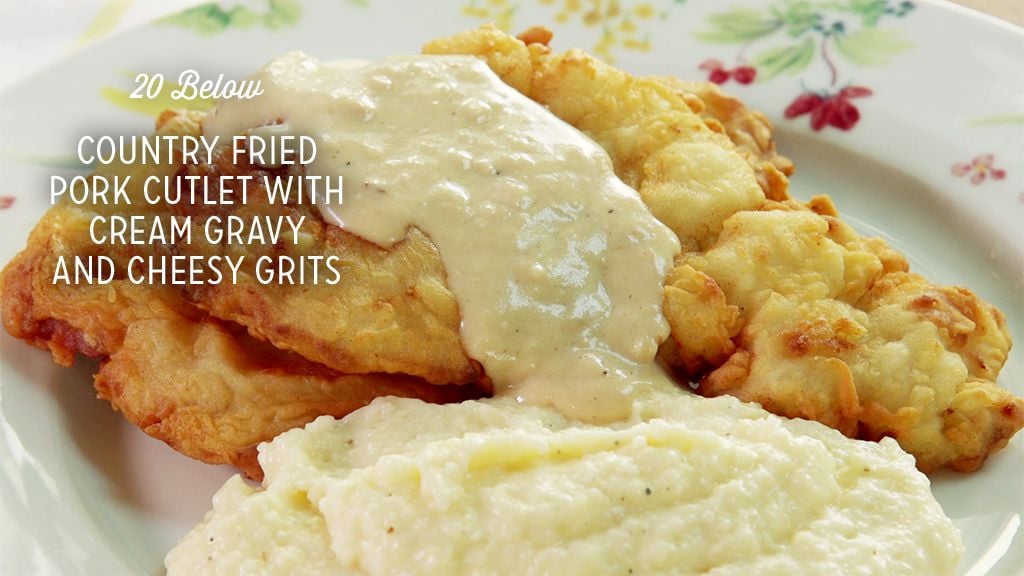 Country Fried Pork Cutlet With Cream Gravy Thumbnail