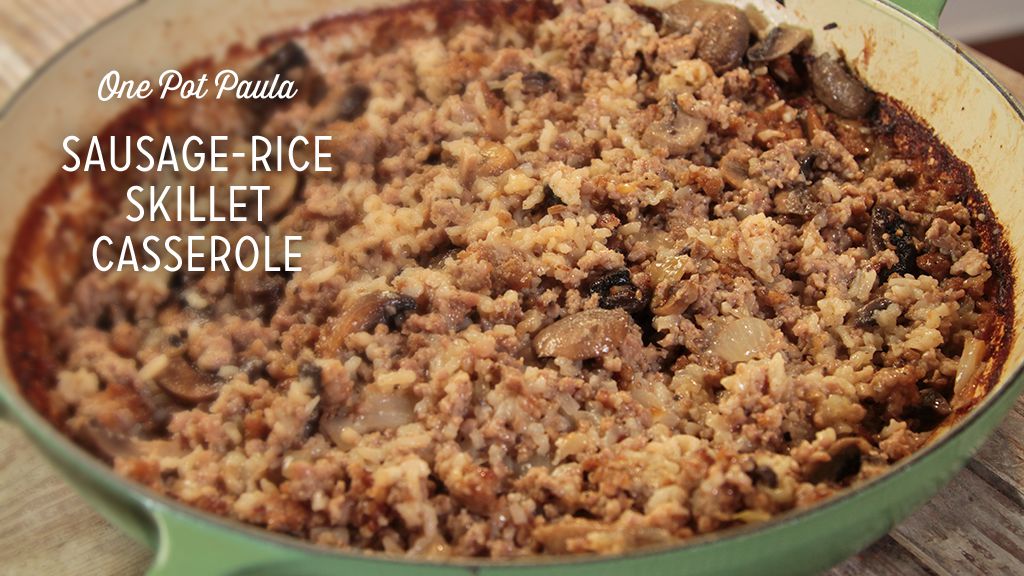 Sausage-Rice Skillet Casserole Recipe