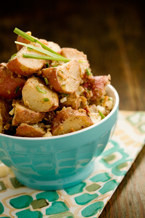 Skillet Fried Potato Salad Recipe