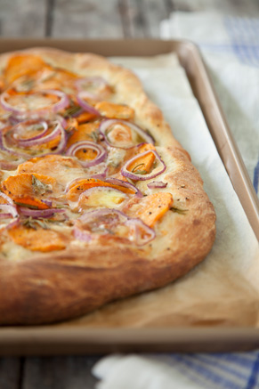 Smoked Gouda and Sweet Potato Pizza Recipe