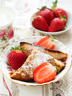 Strawberry-Cream Cheese Stuffed French Toast Recipe