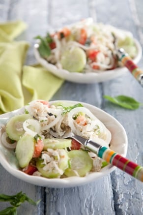 Lighter Crab Salad Recipe