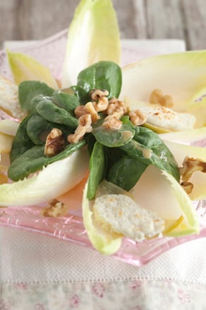 Warm Apple and Goat Cheese Salad Recipe